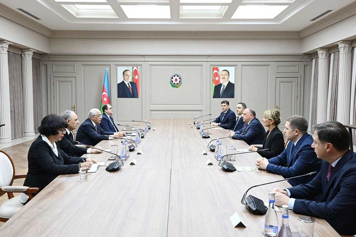 Əli Əsədov Gürcüstanın Baş prokuroru ilə görüşüb