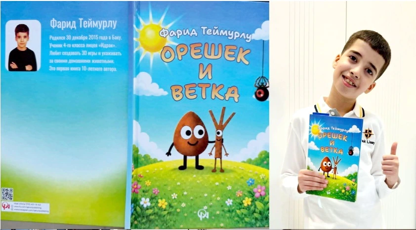 Kitab yazır, rəsmlər çəkir, 3D oyun hazırlayır: 10 yaşlı Fəridin böyük hədəfləri