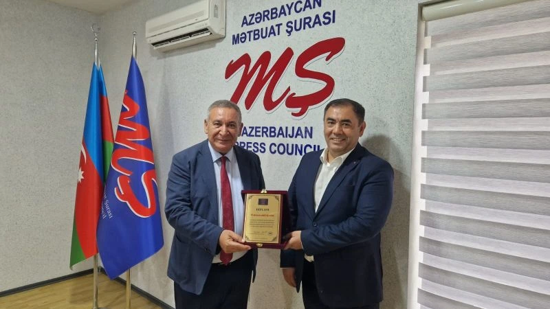 Məhəmmədəli Qəribli 50 illik yubileyi münasibəti ilə təltif edilib