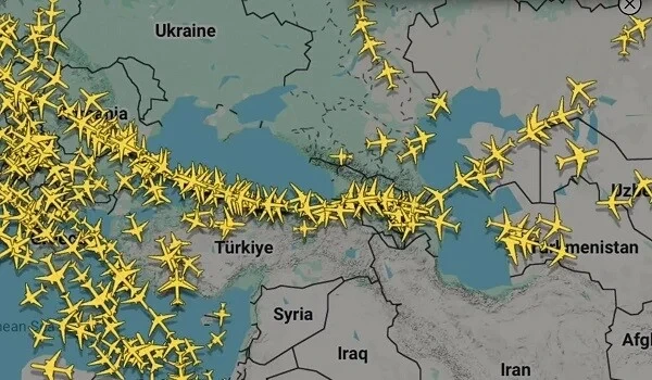 ABŞ-İran gərginliyi: Təyyarələr Azərbaycana yönəldi