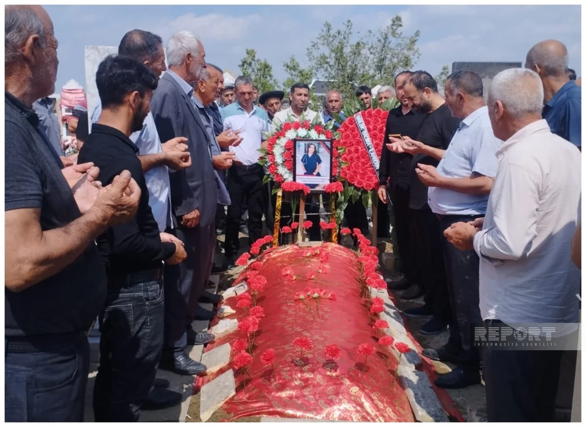 Xarkovda raket zərbəsi nəticəsində ölən azərbaycanlı tələbə Kürdəmirdə dəfn edilib