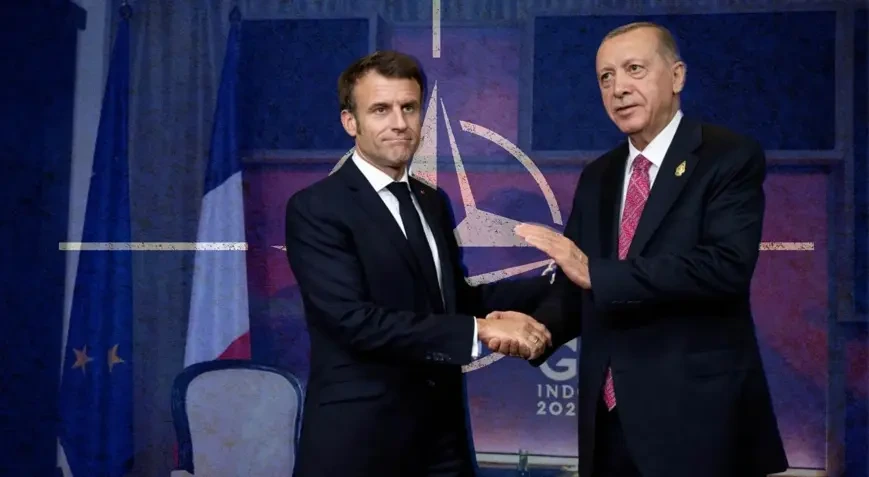 Makron NATO Zirvəsi öncəsi Türkiyə ilə bağlı göstəriş verib - İddia