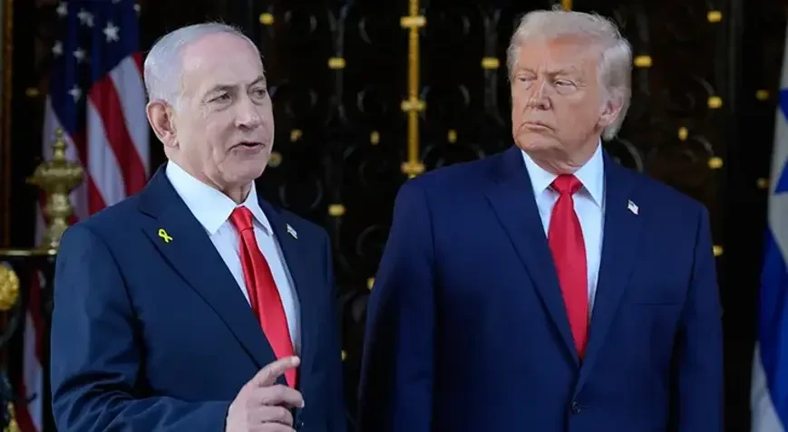 90 dəqiqəlik görüşün təfərrüatı sızdı: Netanyahu Trampa xəritədə Türkiyəni nümunə göstərdi!
