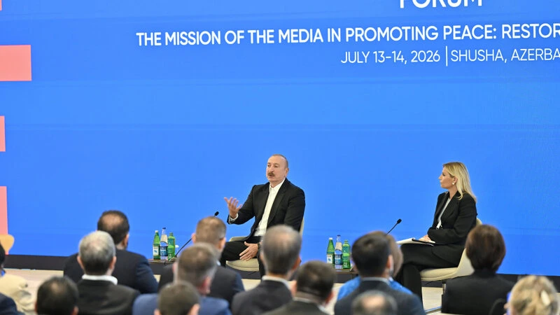 Prezidentin Mətbuat Xidməti IV Şuşa Qlobal Media Forumu ilə bağlı videoçarx hazırlayıb