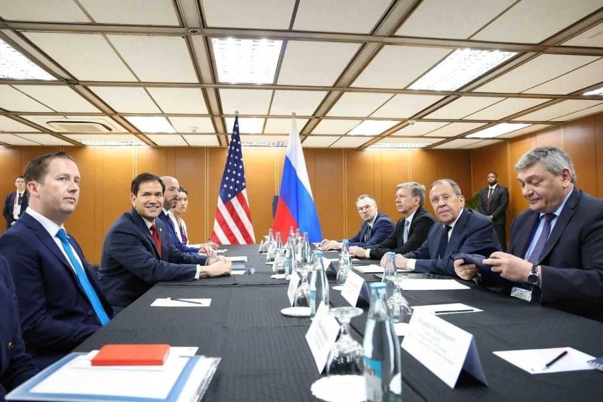 Lavrov və Rubionun danışıqları başa çatıb, görüş 35 dəqiqə davam edib