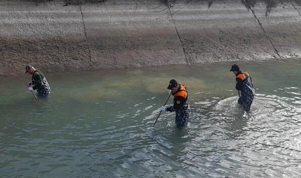 Samuxda yük avtomobili çaya aşdı, ölən var