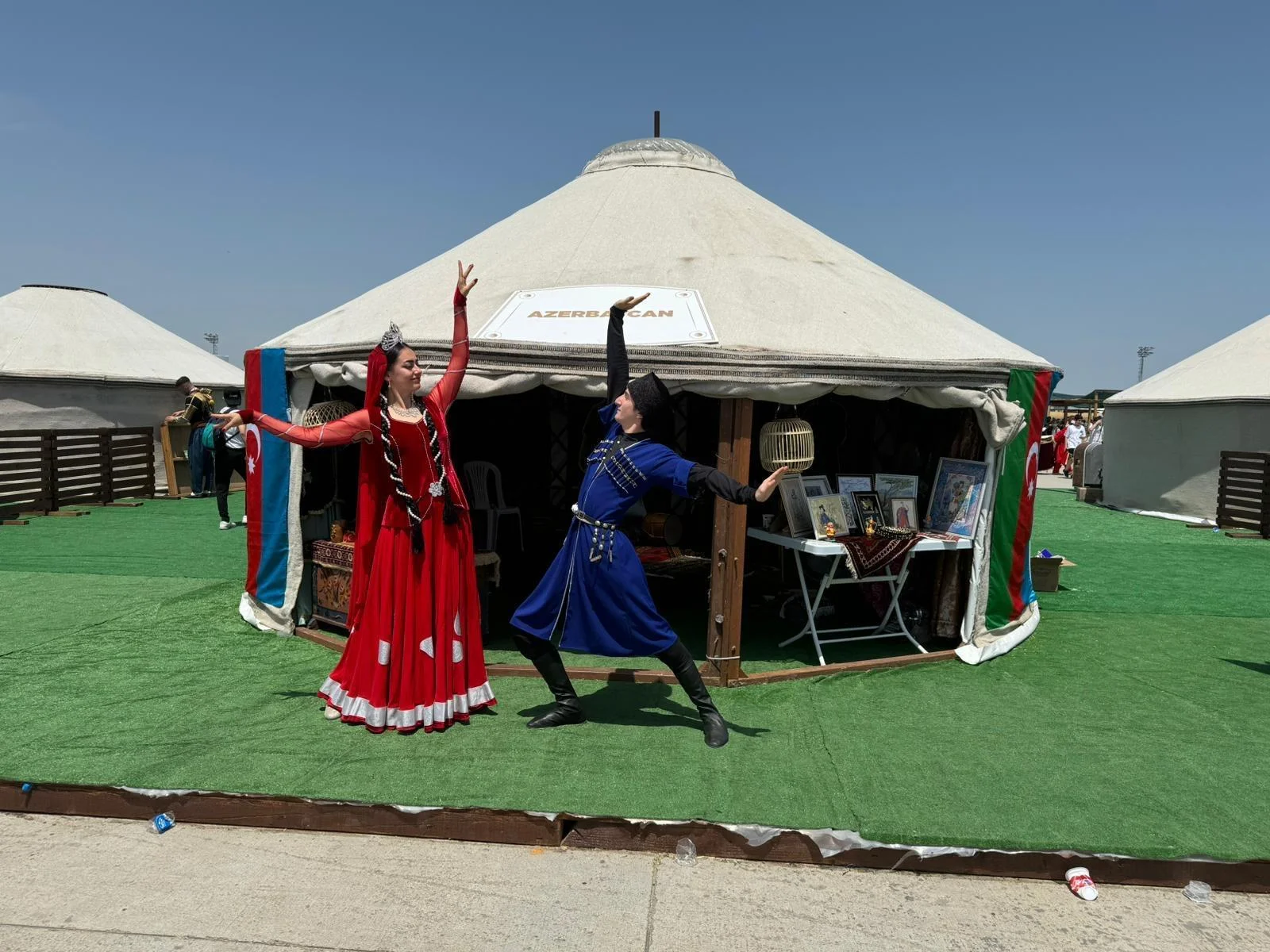 İstanbul Etnospor Mədəniyyət Festivalının açılış mərasimi keçirilib -FOTOLAR