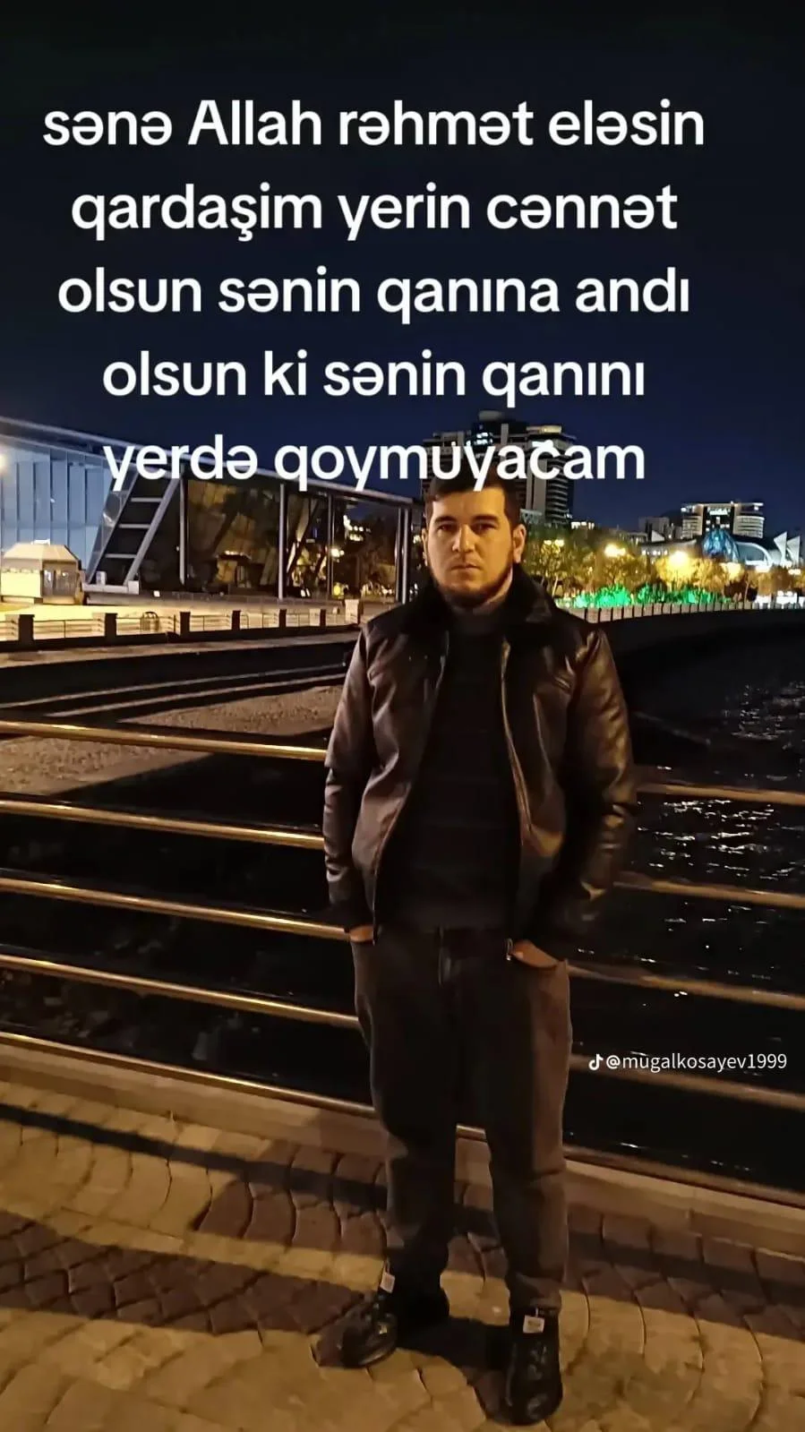 Tural Kosayevin qardaşından ürəkdağlayan paylaşım: "Qanını yerdə qoymayacam" -FOTO