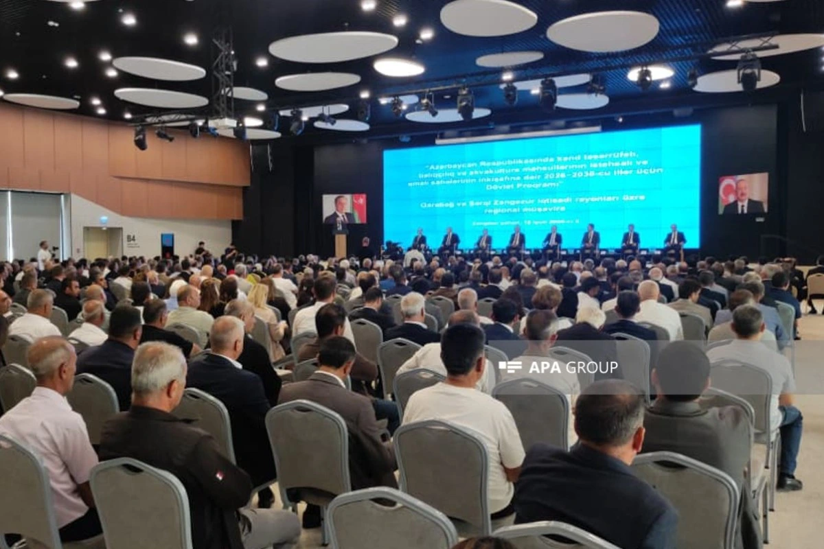 Aqrar sahədə Dövlət Proqramı çərçivəsində Zəngilanda müşavirə keçirilib - YENİLƏNİB