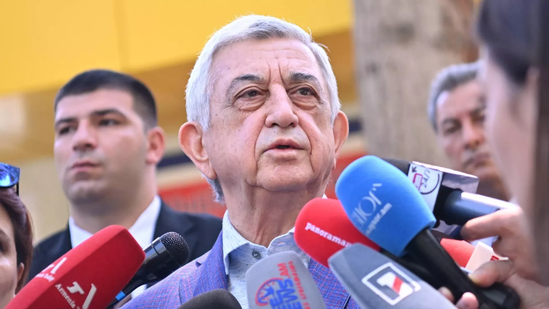 Sərkisyan: “Sərhədləri qoruya bilən Ermənistan üçün səs verdim”