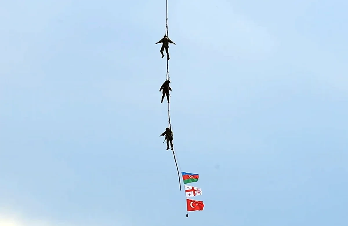 Azərbaycan, Gürcüstan və Türkiyə XTQ-lərin birgə təlimi başa çatıb