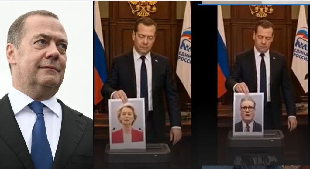 Medvedev Rusiyanın düşmənlərini nə gözlədiyini göstərdi: Gözlənilməz video