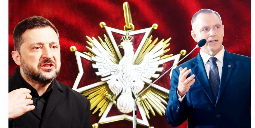 Polşa Zelenskiyə verilən “Ağ Qartal” ordenini geri alıb