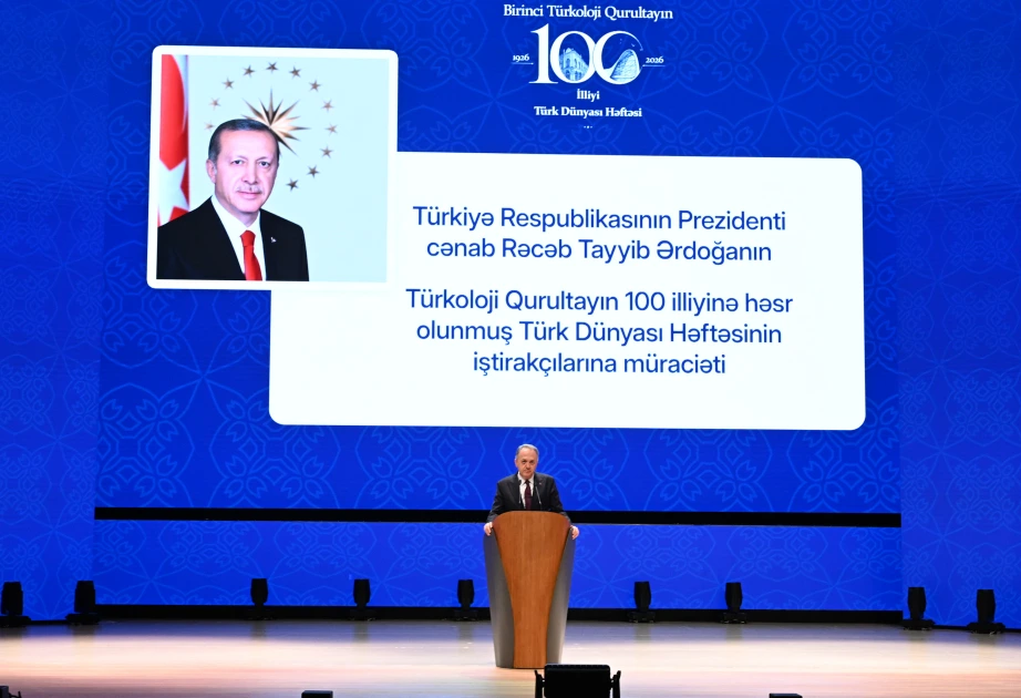 Ərdoğan elan etdi: “Türk Əsri” birlikdə qurulacaq