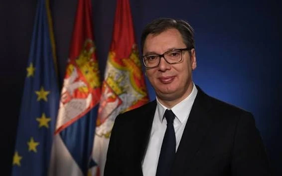 Vuçiç ilk dəfə Gürcüstana səfər edib