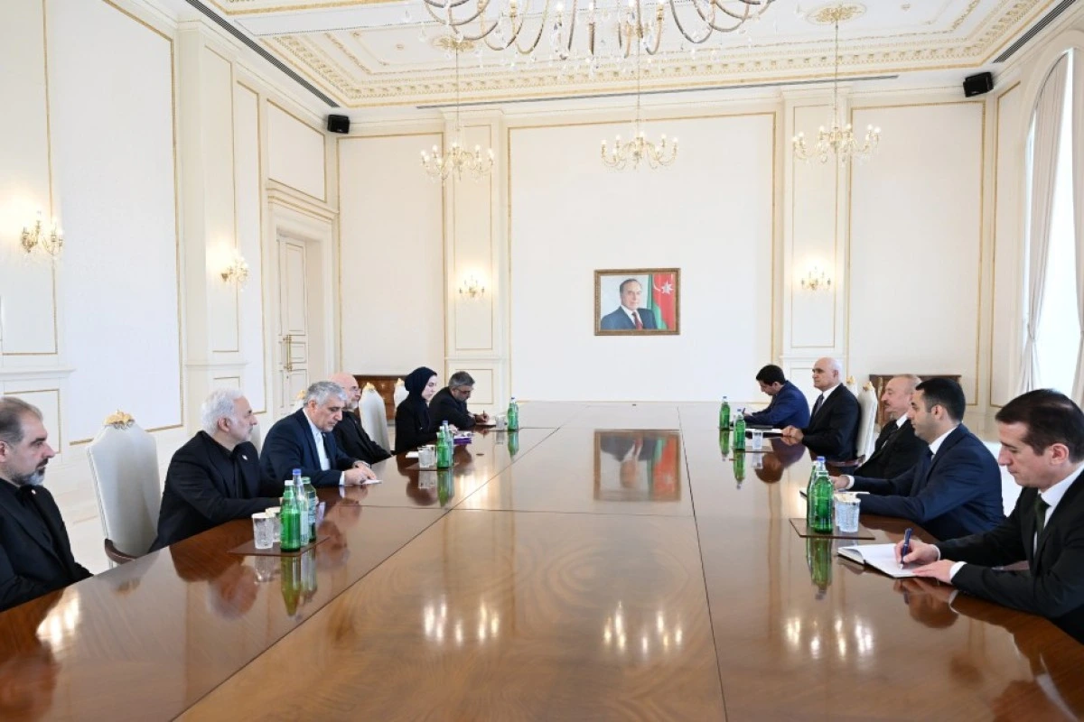 Prezident İlham Əliyev Məhəmməd Baqer Qalibafı qəbul edib