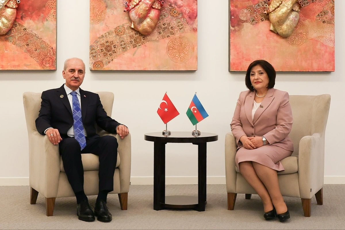 Milli Məclis və TBMM sədrləri görüşüb