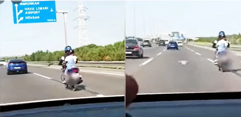 Azyaşlıların motosikletlərin tərkinə mindirilməsi real təhlükədir - EKSPERT RƏYİ