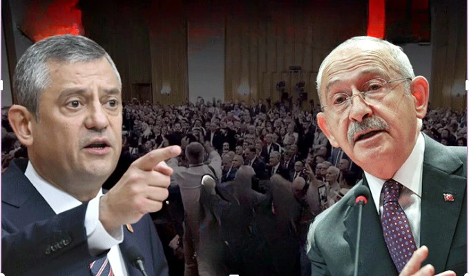 CHP-də böhran: Özgür Özəl tribunada, zalda isə “Xain Kamal” şüarları səsləndi