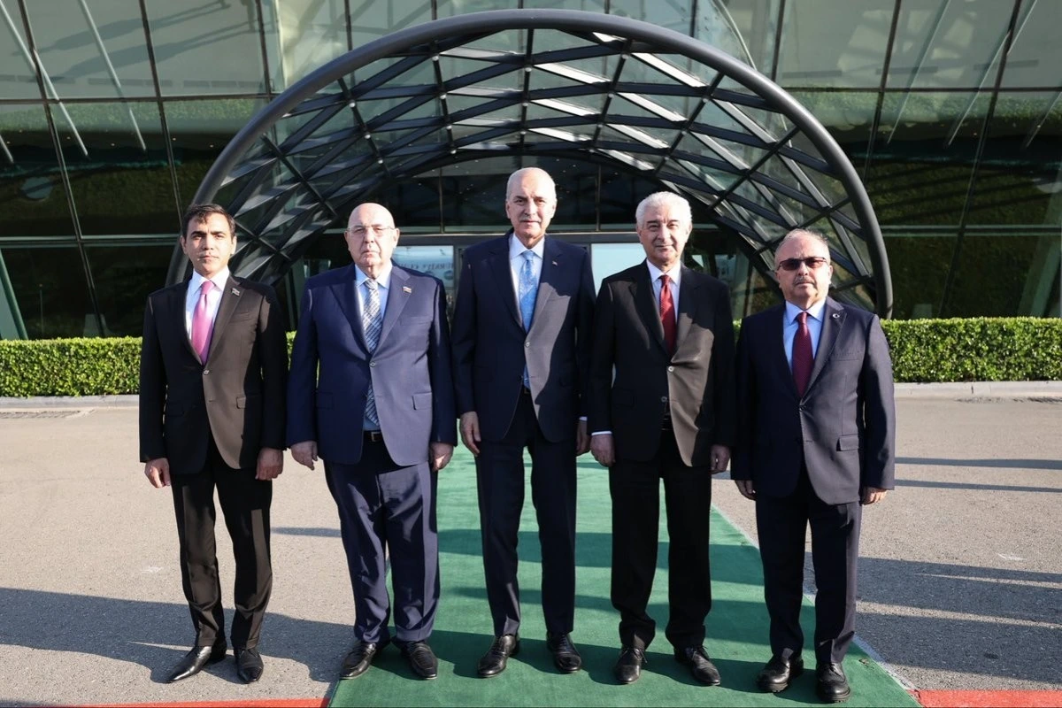 Türkiyə parlamentinin sədri Azərbaycana gəlib