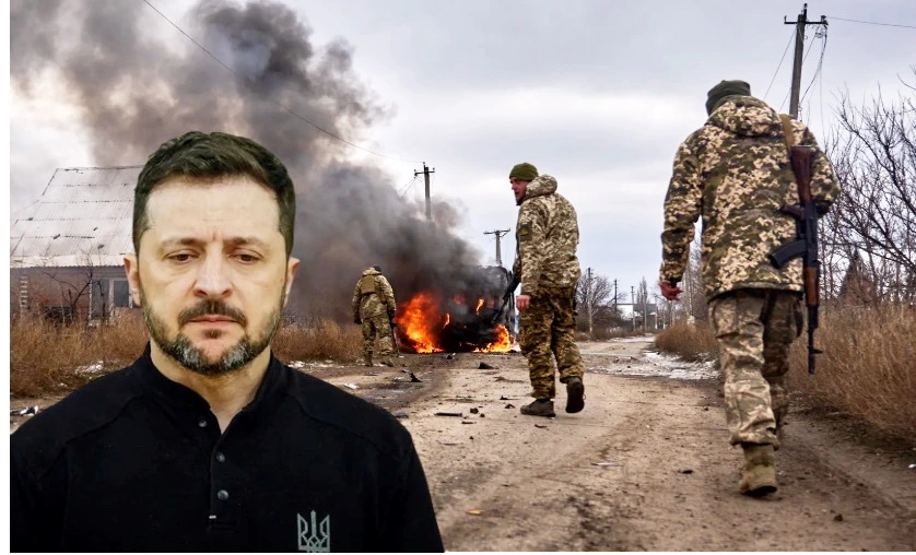 Zelenski hətta ayaq yoluna da Britaniya xüsusi təyinatlıları ilə gedir - AÇQILAMA