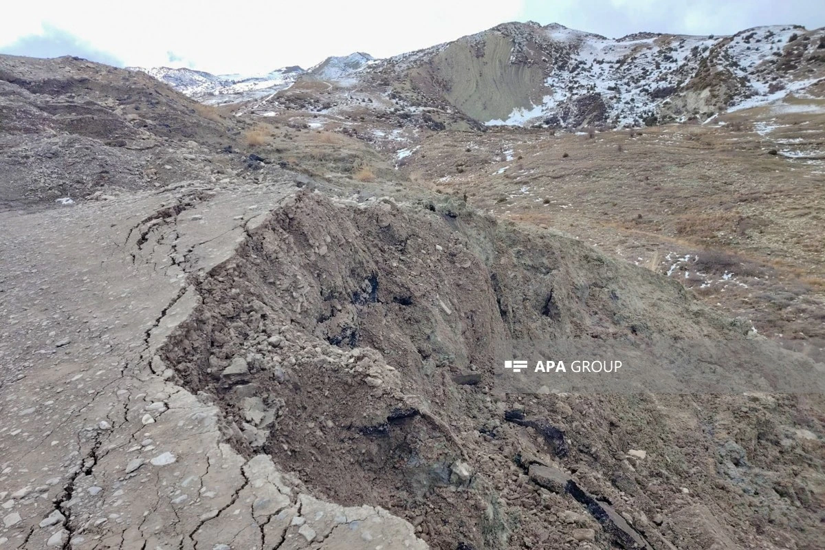 Qusarın Laza kəndində sürüşmə olub - YENİLƏNİB