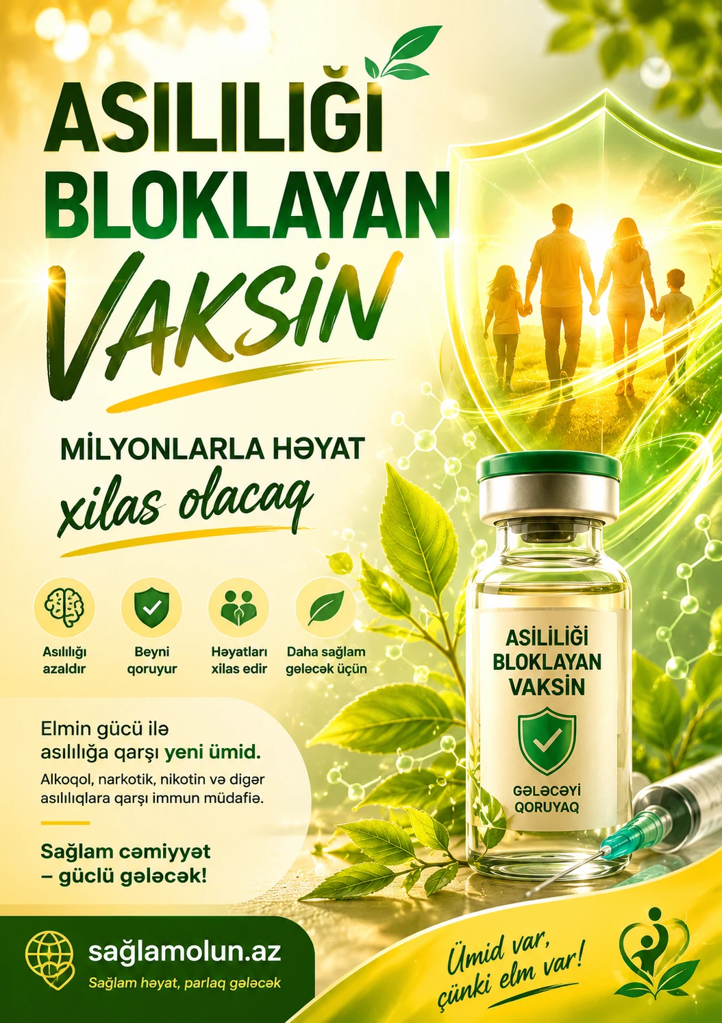 Narkotik asılılığına son! - Vaksin icad edildi