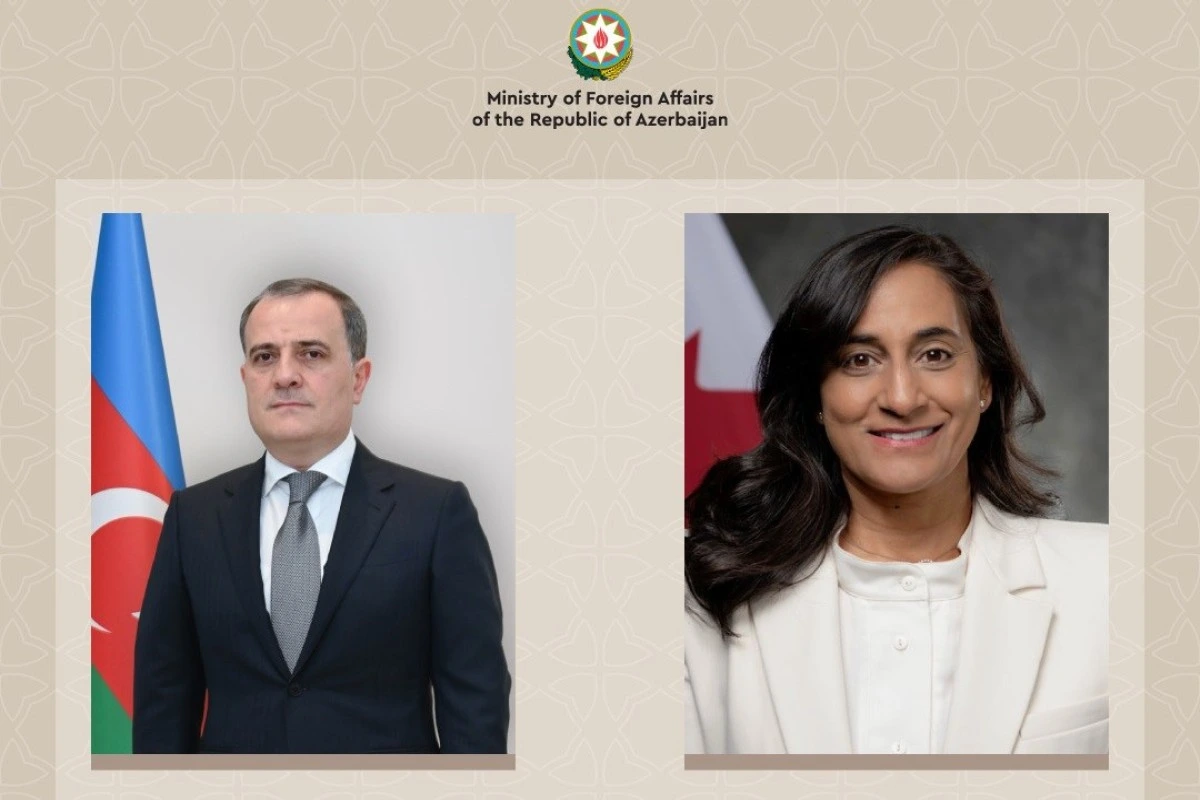 Ceyhun Bayramov kanadalı həmkarı ilə müzakirə aparıb