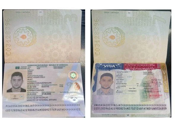 Bakı aeroportunda saxta sənədlərlə sərhədi keçmək istəyən şəxslər saxlanıldı - FOTO