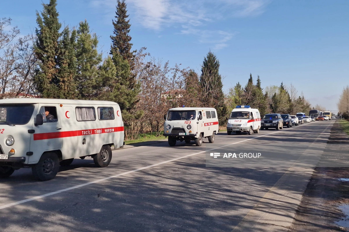 Xocalı soyqırımı qurbanlarından 7 nəfərin nəşinin qalıqları Xocalıya gətirilib - VİDEO - YENİLƏNİB-1 