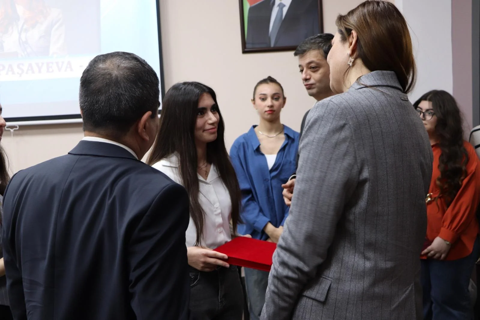 Jurnalistika fakültəsində Qənirə Paşayeva işığı - FOTOLAR