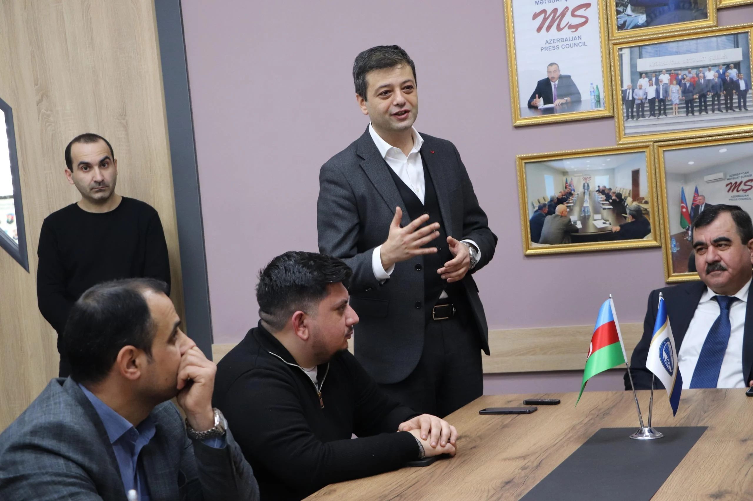 Jurnalistika fakültəsində Qənirə Paşayeva işığı - FOTOLAR