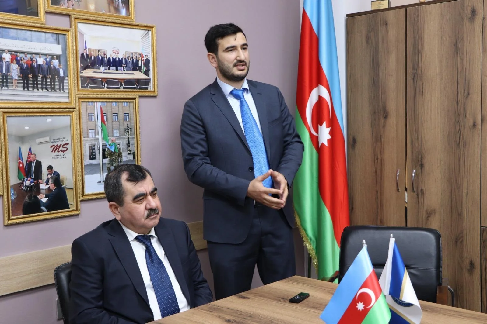 Jurnalistika fakültəsində Qənirə Paşayeva işığı - FOTOLAR