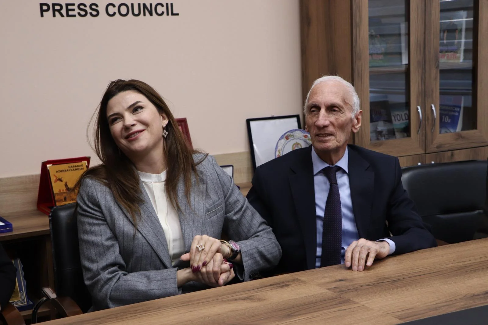 Jurnalistika fakültəsində Qənirə Paşayeva işığı - FOTOLAR