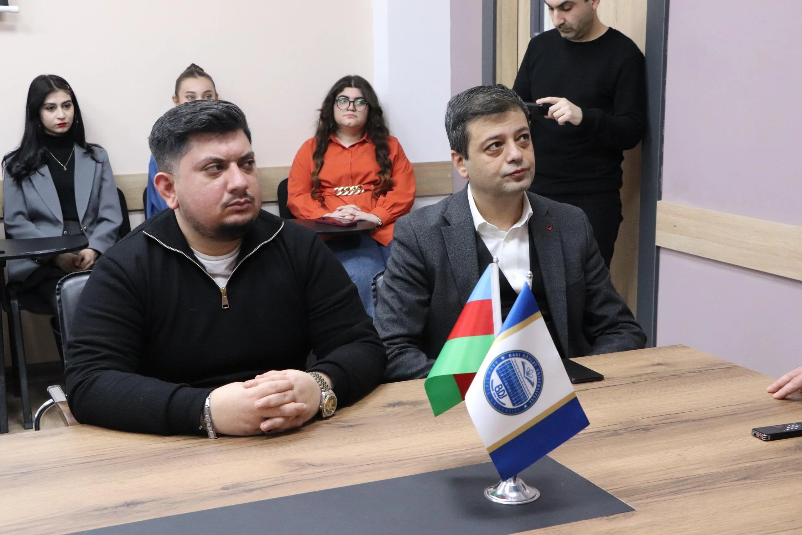 Jurnalistika fakültəsində Qənirə Paşayeva işığı - FOTOLAR