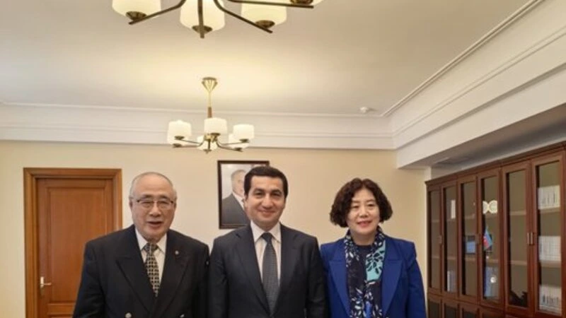 Azərbaycanla Çin arasında regional məsələlər müzakirə edilib