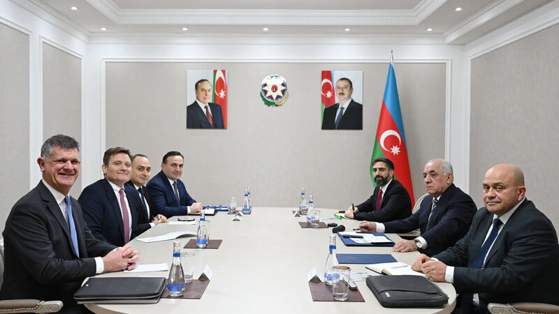 Əli Əsədov BP-nin nümayəndə heyəti ilə görüşüb