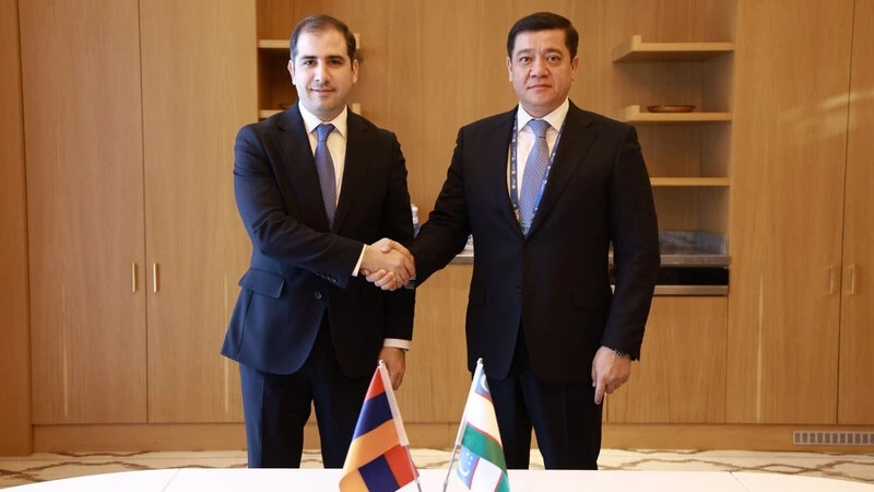 Özbəkistan və Ermənistan arasında müzakirə aparıldı