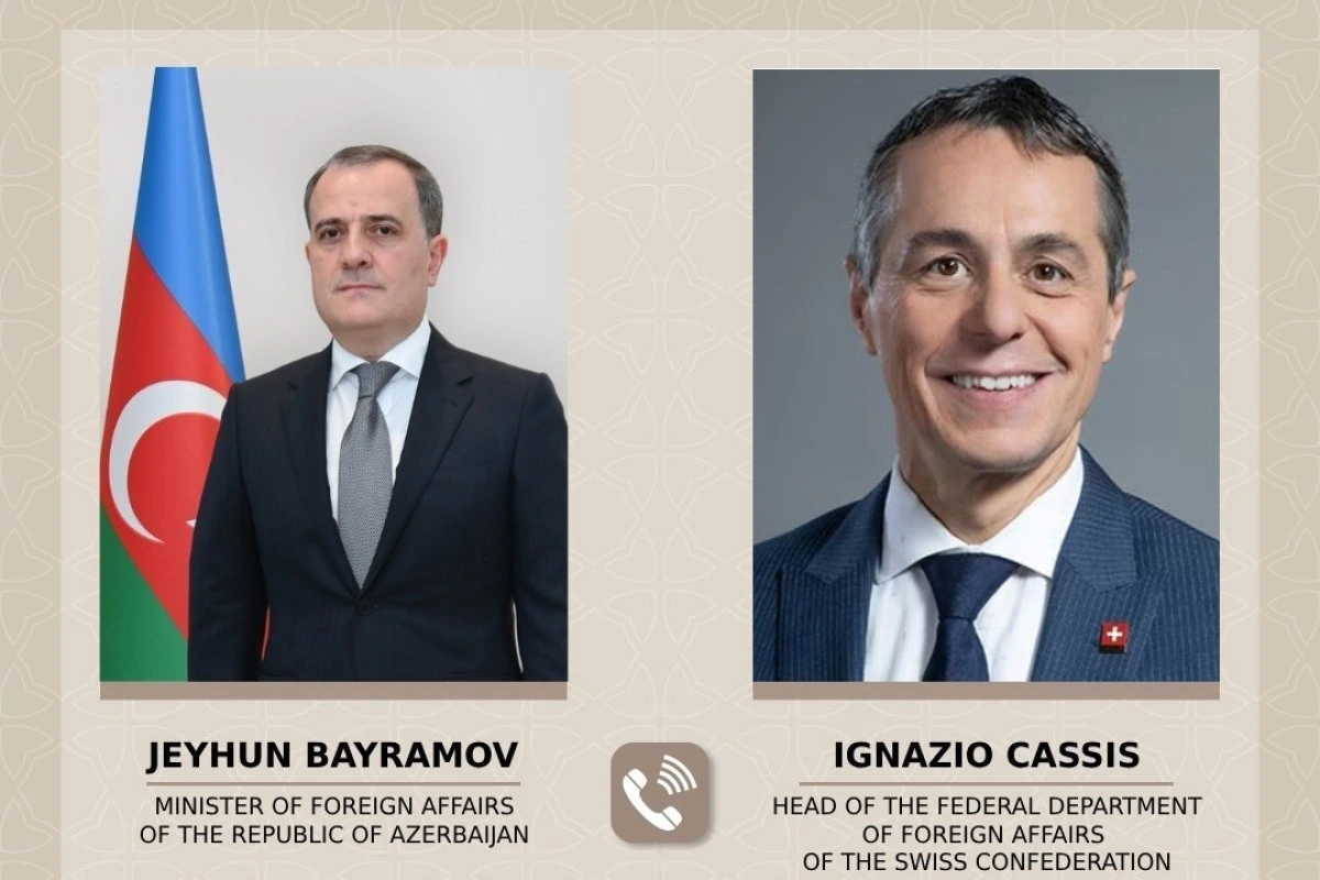 Azərbaycan və İsveçrə XİN rəhbərləri telefonla danışıb