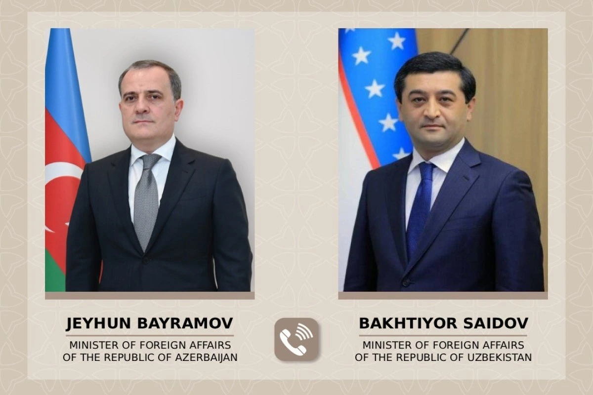 Ceyhun Bayramovla Özbəkistan həmkarı arasında telefon danışığı olub
