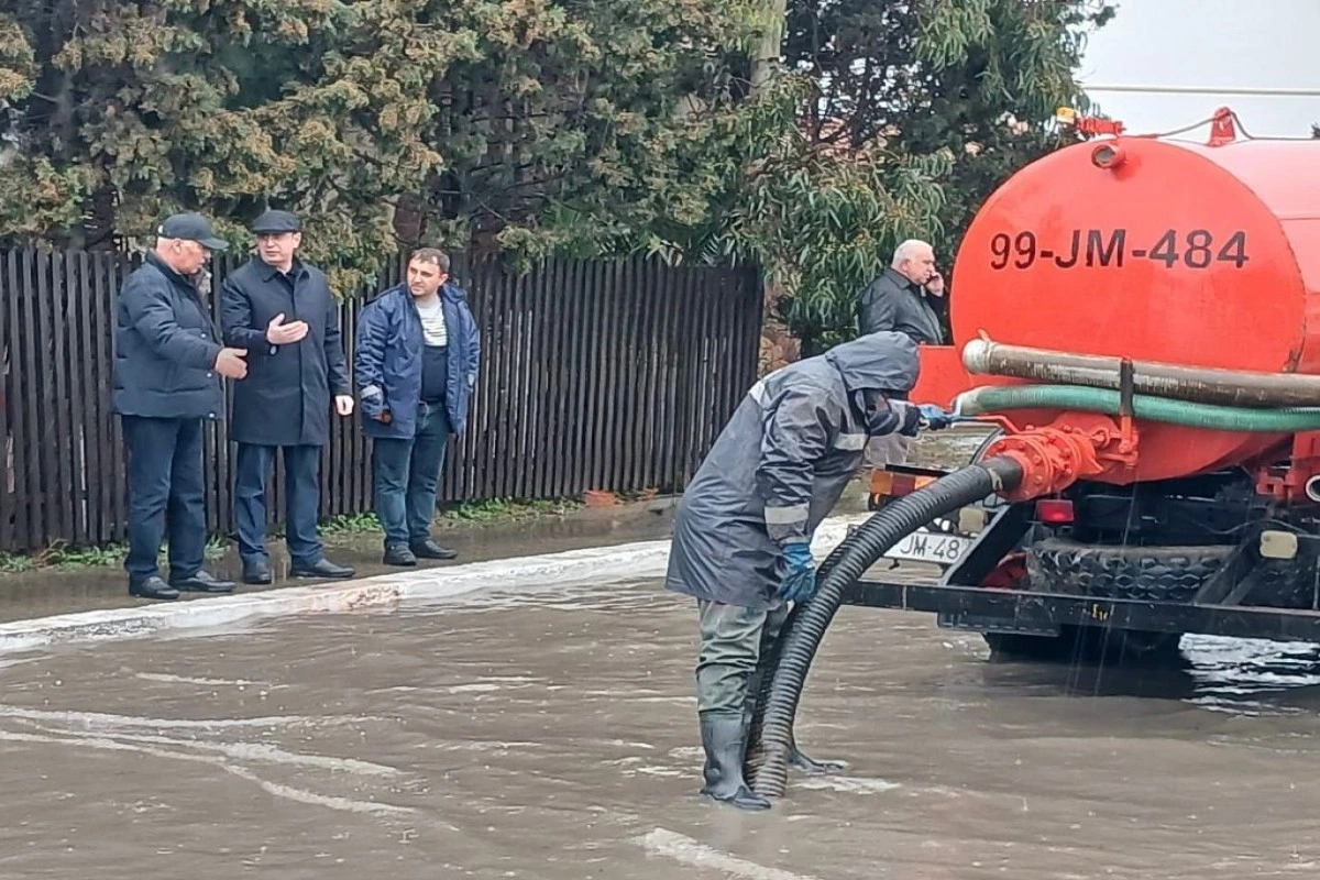 BŞİH: Bəzi ərazilərdə kollektorlarda problemlər yaranıb