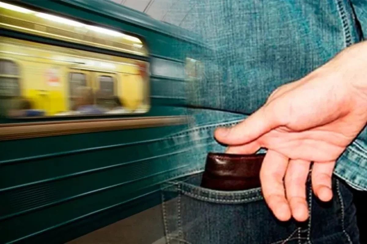 Metroda cibgirlik edən şəxs saxlanılıb