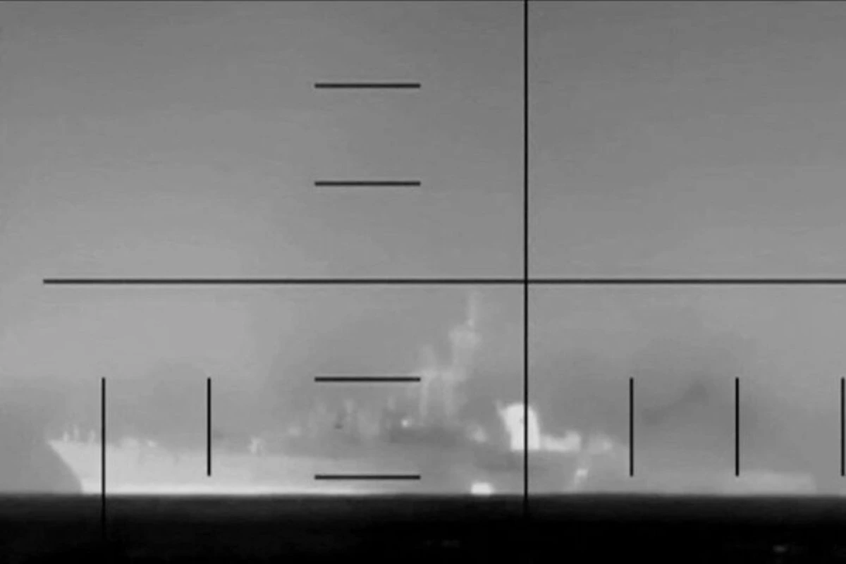 Şri-Lanka sahillərində daha bir İran gəmisi batır