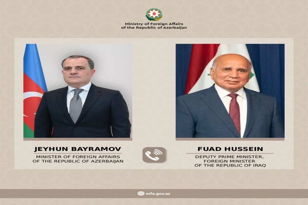 Ceyhun Bayramov və İraq Baş nazirinin müavini arasında telefon danışığı olub