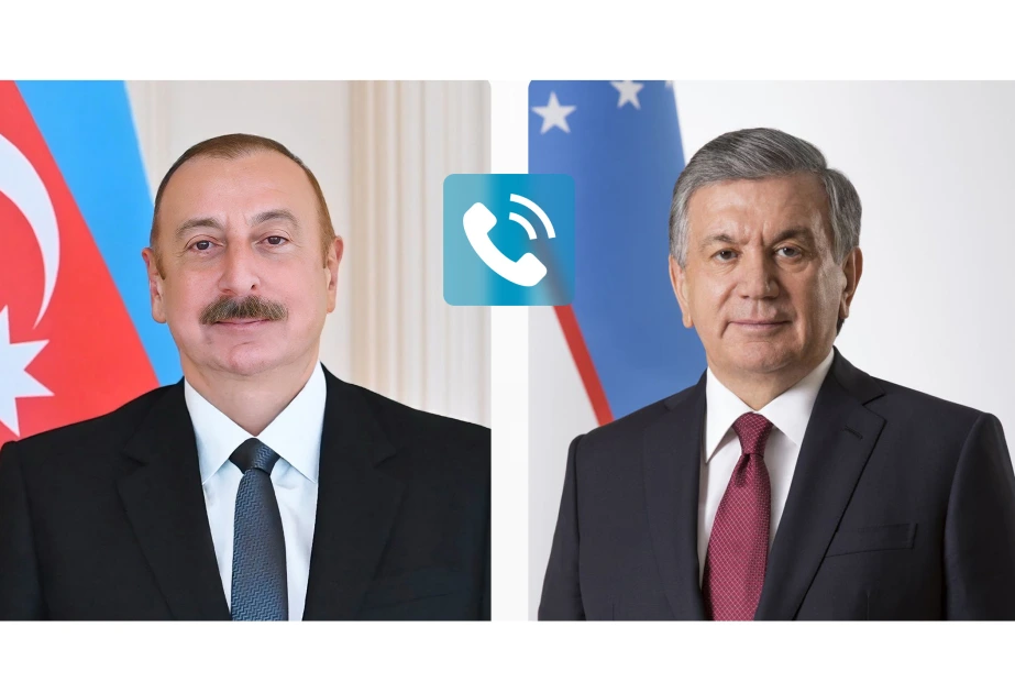 Prezident İlham Əliyev Şavkat Mirziyoyevlə telefonla danışıb