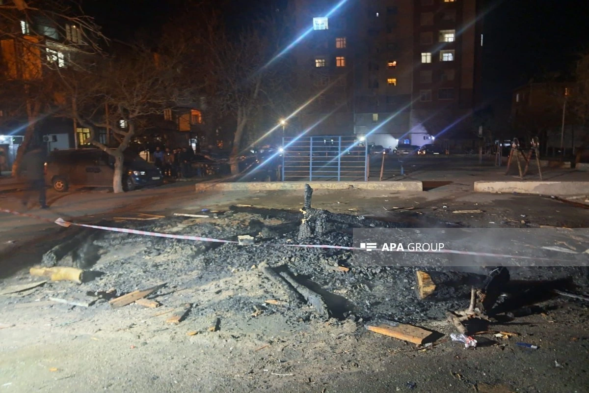Sumqayıtda tonqalda partlayış zamanı xəsarət alanların vəziyyəti açıqlanıb