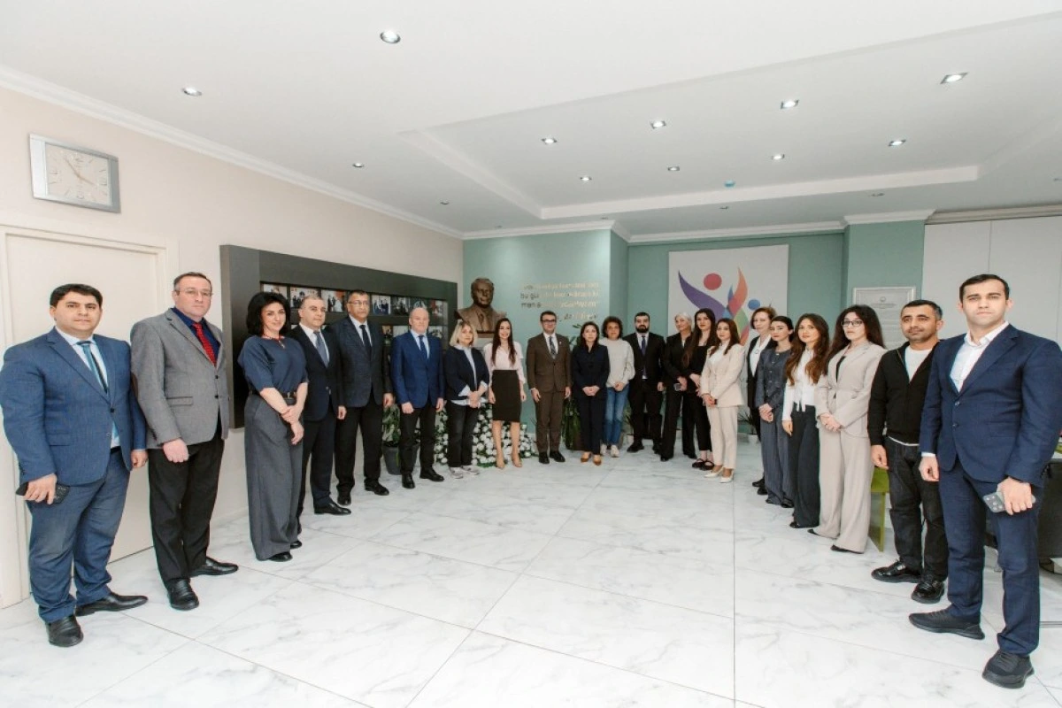 Leyla Əliyeva Bakı Beynəlxalq Multikulturalizm Mərkəzində olub