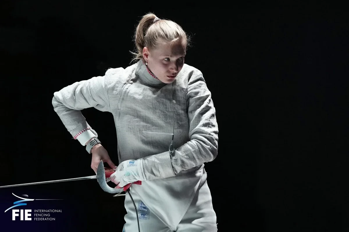 Azərbaycan sablyaçısı Palina Kaspiaroviç Daşkənddə bürünc medal qazanıb