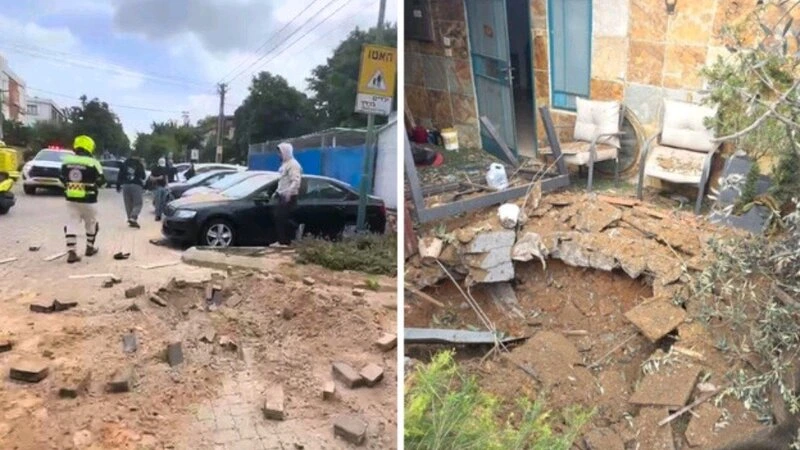 İranın raket zərbələri nəticəsində Təl-Əvivdə ciddi dağıntılar qeydə alınıb