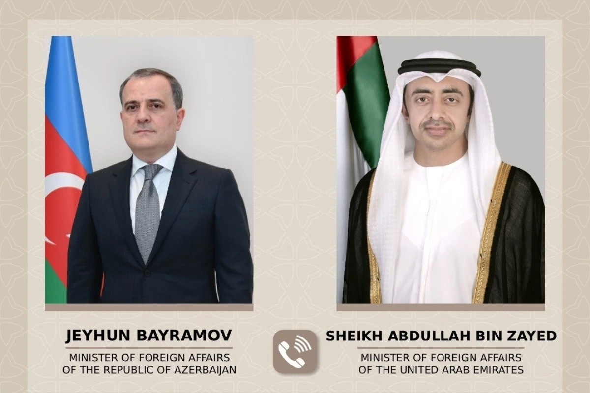 Azərbaycan və BƏƏ XİN rəhbərləri telefonla danışıb